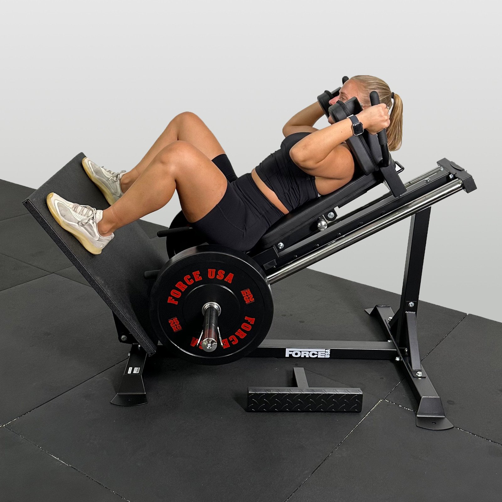 Force USA stehende Beinpresse Hackenschmidt Combo Compact V3 – Bild 5
