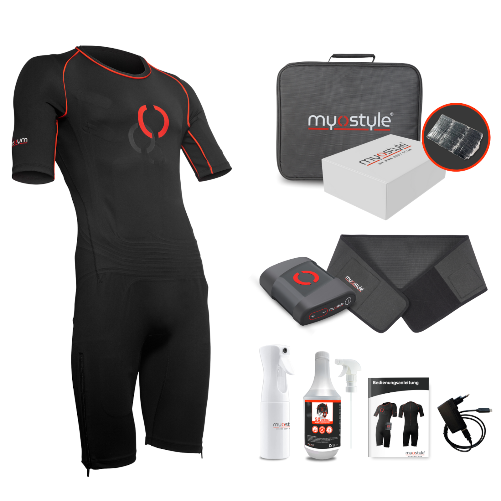 Myostyle Muskelstimulator Komplett-EMS-Trainingsset