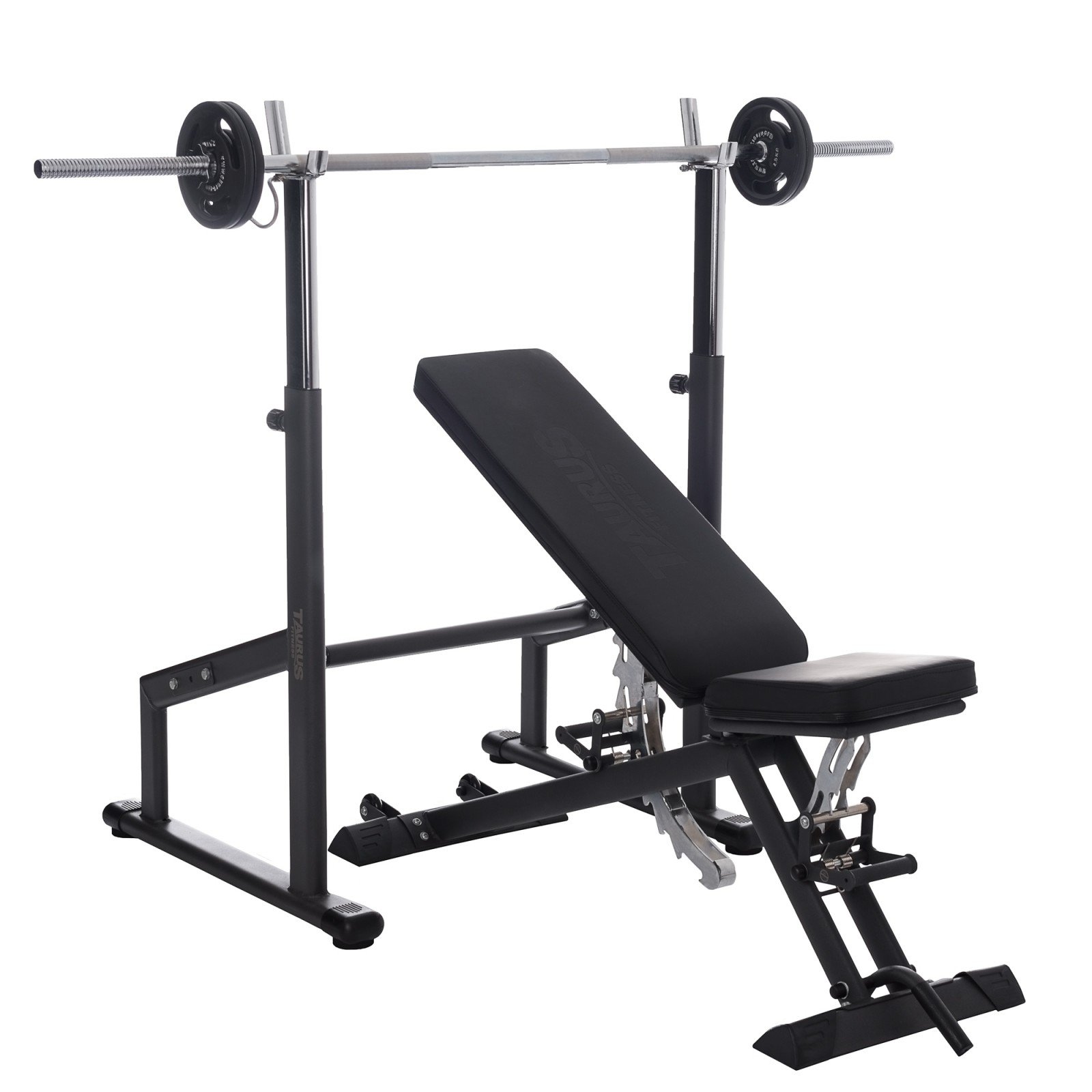 Taurus Hantelbank B900 inkl. Rack – Bild 3
