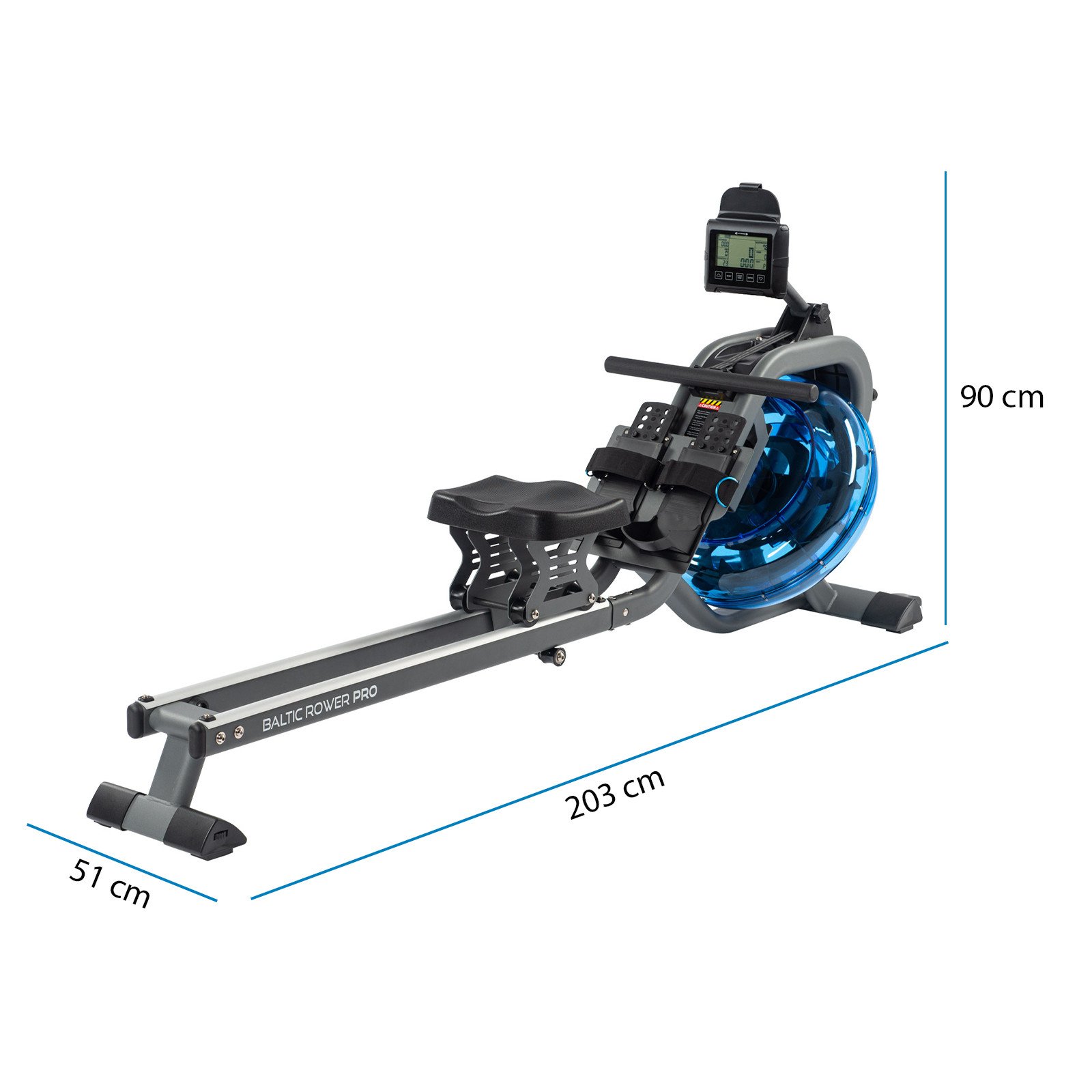 cardiostrong Baltic Rower Pro Rudergerät – Bild 10
