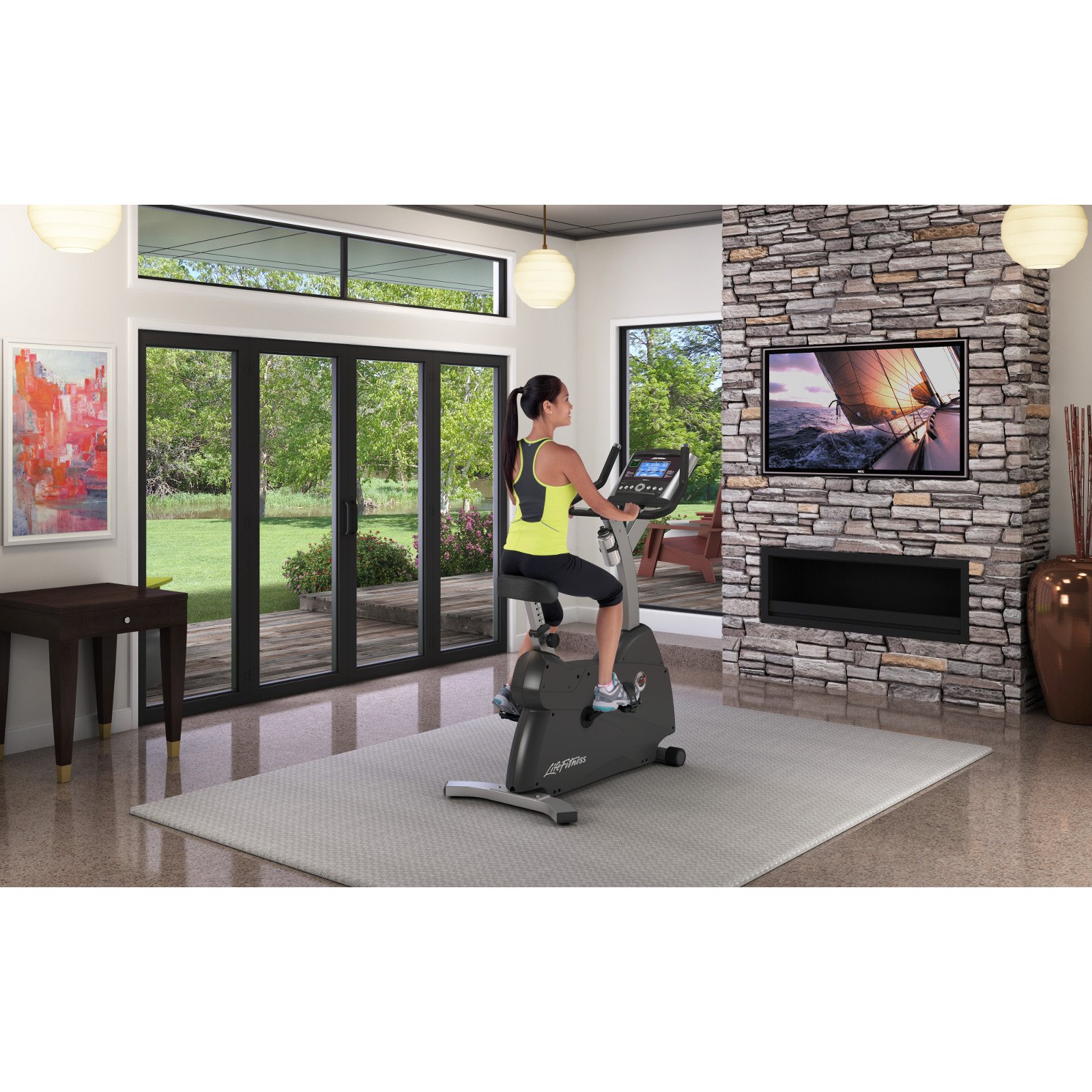 Life Fitness Ergometer C1 Go – Bild 2